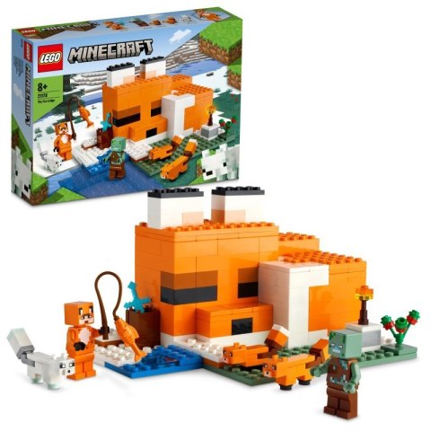 LEGO 21178 MINECRAFT 2022 Siedlisko lisów p6