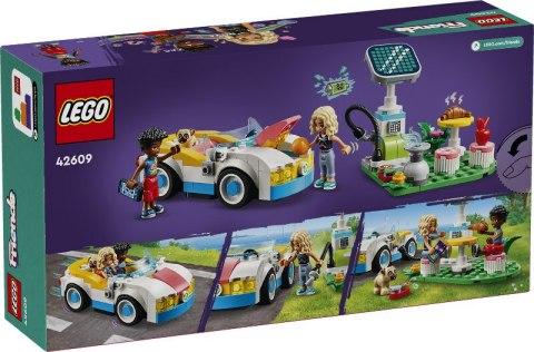 LEGO 42609 FRIENDS Samochód elektryczny i stacja ładowania p4