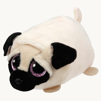 Maskotka TY TEENY TYS CANDY - tan pug pies 42161