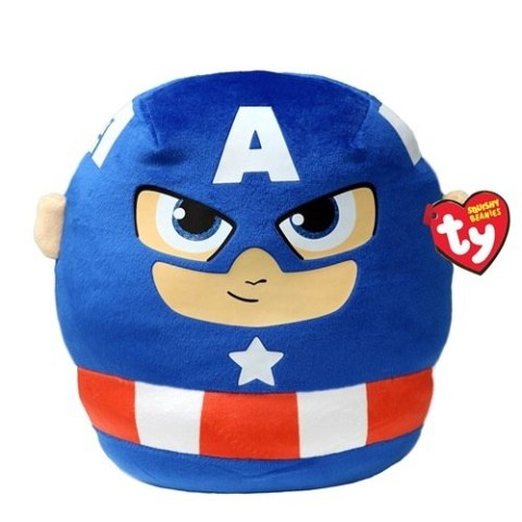 Maskotka-poduszka TY Squishy Beanies Marvel CAPTAIN AMERICA 30cm 39355