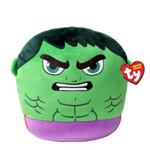 Maskotka-poduszka TY Squishy Beanies Marvel HULK 30cm 39350