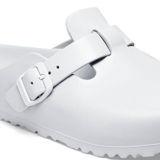 Chodaki męskie Birkenstock Boston Essentials EVA White medyczne klapki regular szerokie (1002315)