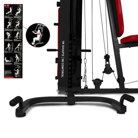 Atlas z ławką multigym PRO BMG 4700, stos 66kg Atlas z ławką multigym PRO BMG 4700, stos 66kg