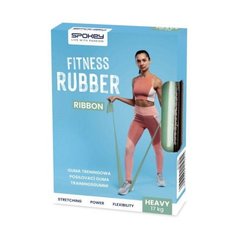 Guma fitness hard 200 cm Spokey RIBBON