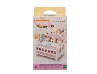 Sylvanian Families Łóżeczko z karuzelką 5534 p6