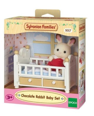 Sylvanian Families Zestaw z dzieckiem królików z czekoladowymi uszkami 5017 p6