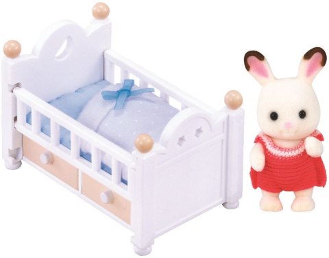 Sylvanian Families Zestaw z dzieckiem królików z czekoladowymi uszkami 5017 p6