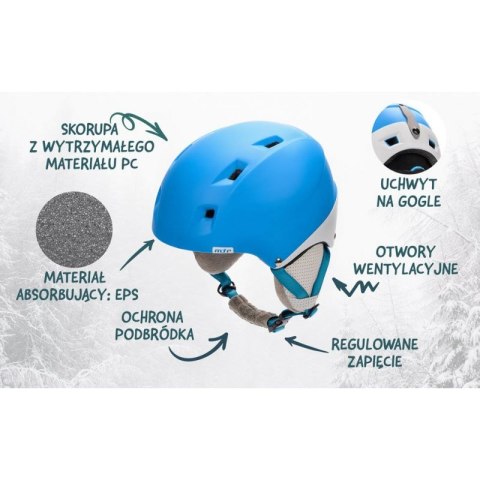 Kask narciarski Meteor Kiona 24855 Kask narciarski Meteor Kiona 24855