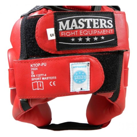 Kask bokserski Masters Ktop-Pu Wako Approved M 02251-02M