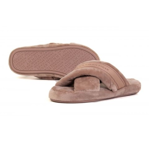 Kapcie Tommy Hilfiger Comfy Home Slippers With Straps W FW0FW06587 AE9 Kapcie Tommy Hilfiger Comfy Home Slippers With Straps W FW0FW06587 AE9