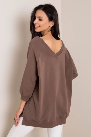 Bluza Damska Model RV-BL-5676.09 Brown - Rue Paris