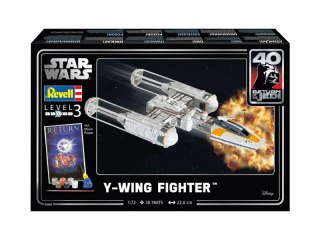 PROMO Revell 05658 Star Wars Y-WING FIGHTER 1:72 Model z farbami