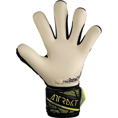 Rękawice Reusch Attrakt Freegel Gold Finger Support Jr 54 72 130 7752 Rękawice Reusch Attrakt Freegel Gold Finger Support Jr 54 72 130 7752