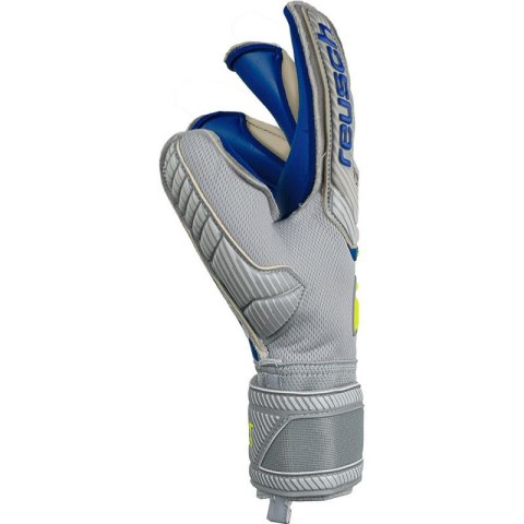 Rękawice bramkarskie Reusch Attrakt Gold X Evolution Cut Finger Support M 52 70 950 6006 Rękawice bramkarskie Reusch Attrakt Gold X Evolution Cut Finger Support M 52 70 950 6006