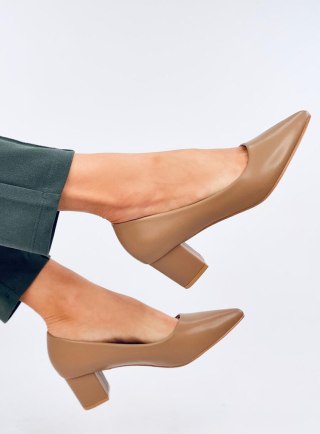 Czółenka na niskim obcasie CRAFTS KHAKI - 37