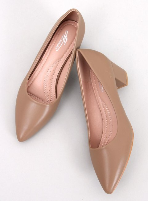 Czółenka na niskim obcasie CRAFTS KHAKI - 37 Czółenka na niskim obcasie CRAFTS KHAKI - 37