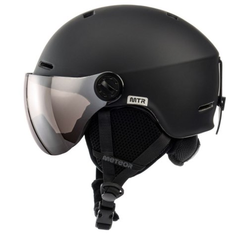 Kask narciarski Meteor Falven czarny 24968-24970 Kask narciarski Meteor Falven czarny 24968-24970