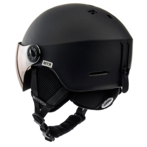 Kask narciarski Meteor Falven czarny 24968-24970 Kask narciarski Meteor Falven czarny 24968-24970
