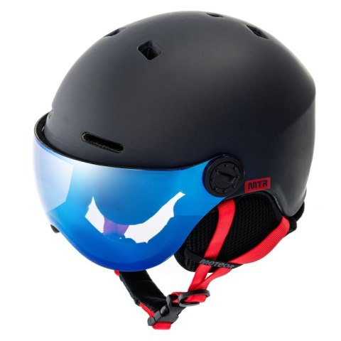 Kask narciarski Meteor Falven granatowy 24974-24976 Kask narciarski Meteor Falven granatowy 24974-24976