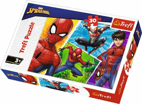 Puzzle 30el Spider-Man i Miguel. Marvel 18242 TREFL p20