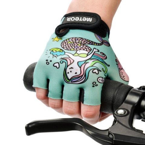 Rękawiczki rowerowe Meteor Jr 26169-26171 Rękawiczki rowerowe Meteor Jr 26169-26171