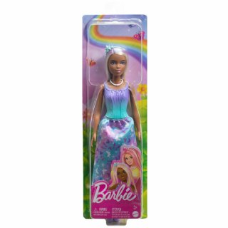 Barbie Lalka Fairytale Księżniczka Niebiesko-fioletowy strój HRR10 HRR07 MATTEL