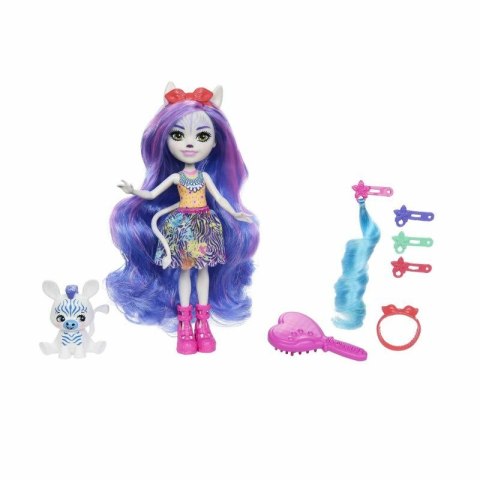 Enchantimals Lalka Zebra deluxe HNV28 MATTEL