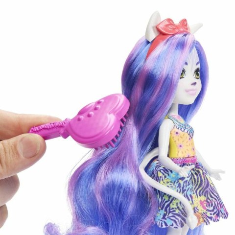 Enchantimals Lalka Zebra deluxe HNV28 MATTEL