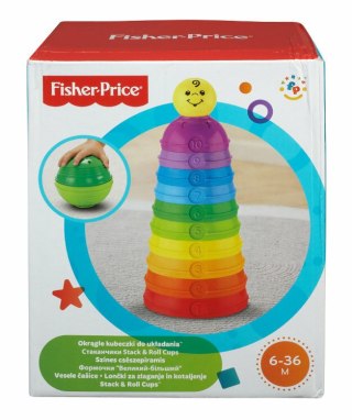 Fisher-Price Okrągłe kubeczki do układania W4472 p2 MATTEL