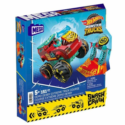 MEGA BLOKS Hot Wheels Monster Trucks Demo Derby Ekstremalna sztuczka HNG53 MATTEL p6