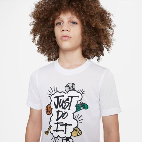 Koszulka Nike Dri-Fit Jr DX9534 100 Koszulka Nike Dri-Fit Jr DX9534 100