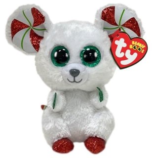 Maskotka Beanie Boos CHIMNEY - mysz Christmas 15cm 36239