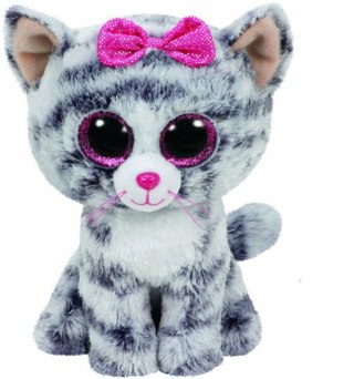 Maskotka TY Beanie Boos KIKI szary kot 15cm 37190