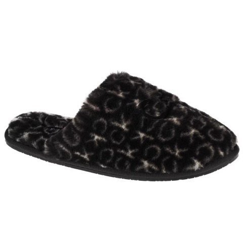 Kapcie Calvin Klein Slipper Mule Fur Mono W HW0HW00536-0GK Kapcie Calvin Klein Slipper Mule Fur Mono W HW0HW00536-0GK