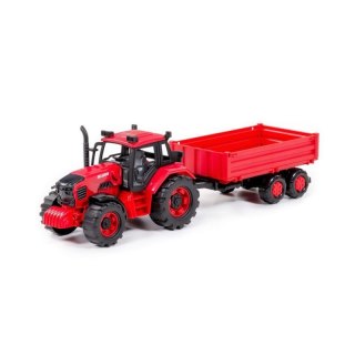 Polesie 91345 Traktor BELARUS z przyczepą burtową