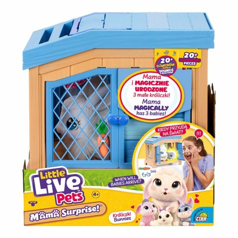 Little Live Pets 26593 Mama surprise mini Króliczek