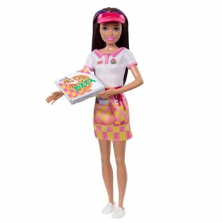 Barbie Lalka Skipper Pierwsza praca Dostawczyni pizzy HTK36 MATTEL