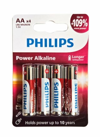 Bateria PHILIPS LR6 Power Alkaline op4szt cena za opakownie