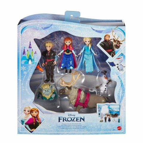 Disney Frozen Kraina Lodu Figurki Klasyczny zestaw książka HLX04 MATTEL