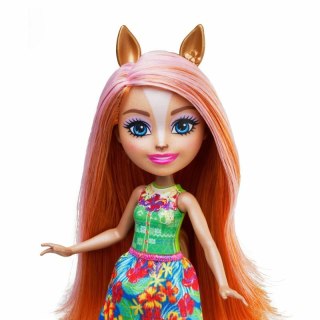 Enchantimals Rodzina koników Pensee Pony Zestaw lalka + zwierzątka HXB99 MATTEL