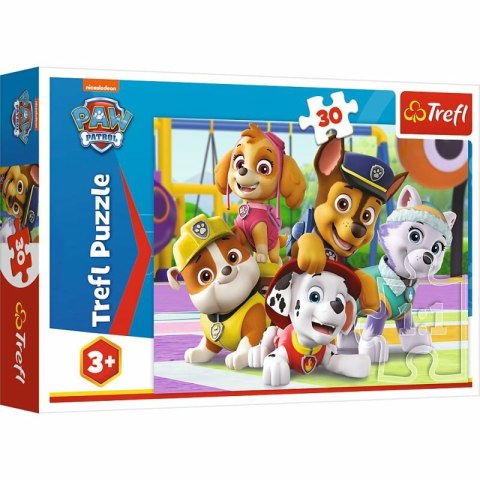 Puzzle 30el PAW PATROL Psi Patrol zawsze na czas 18286 Trefl