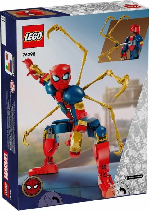 LEGO 76298 SUPER HEROES Figurka Iron Spider-Mana p6